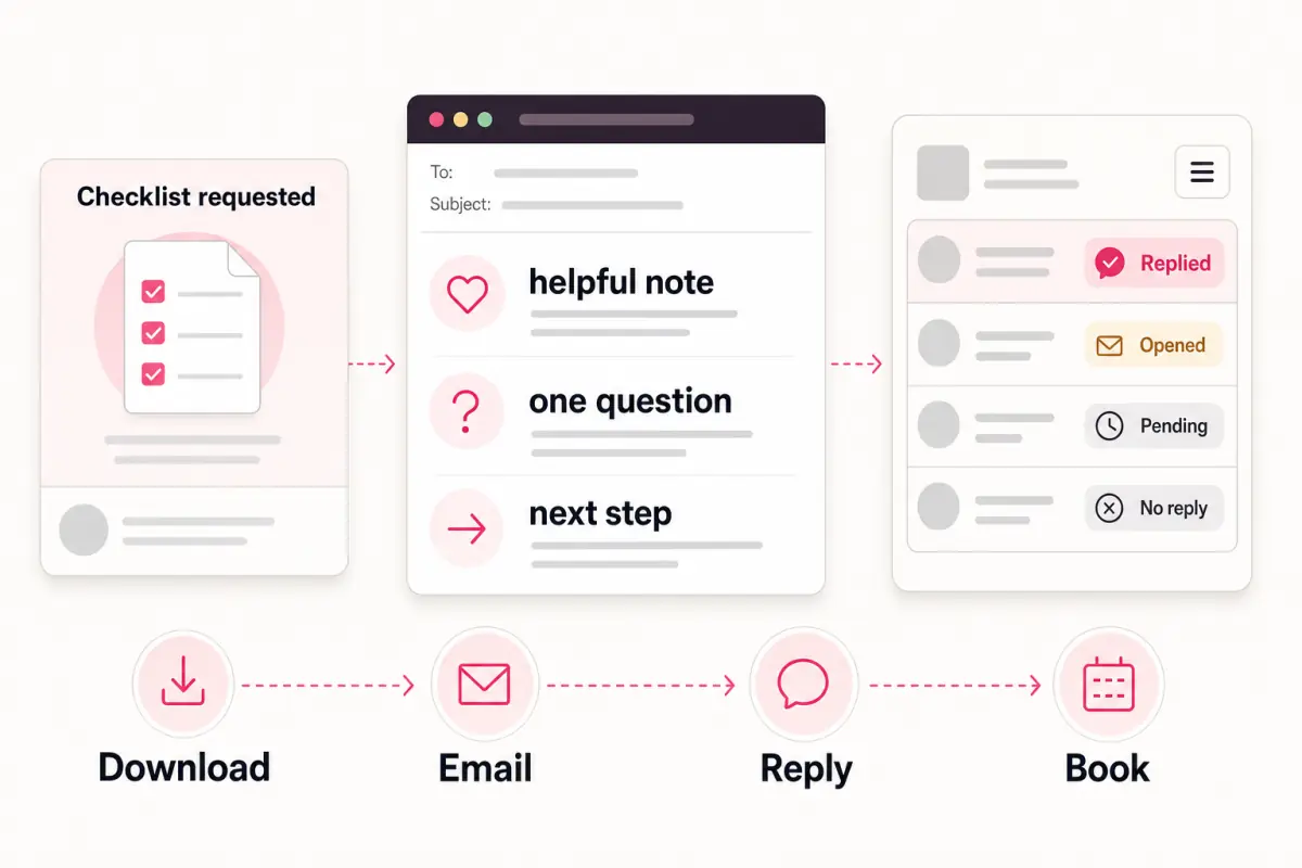 Lead Magnet Follow-Up Email for Service Businesses